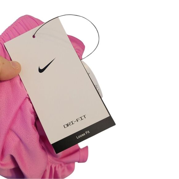 Nike Dri-Fit Women's Neon Pink Running Shorts Size XL NWT - Picture 6 of 7